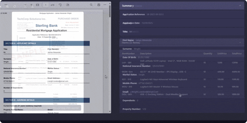 Mortgage Document Intelligence | Docspire