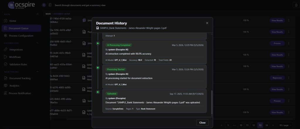Document intake with Docspire's mortgage workflows