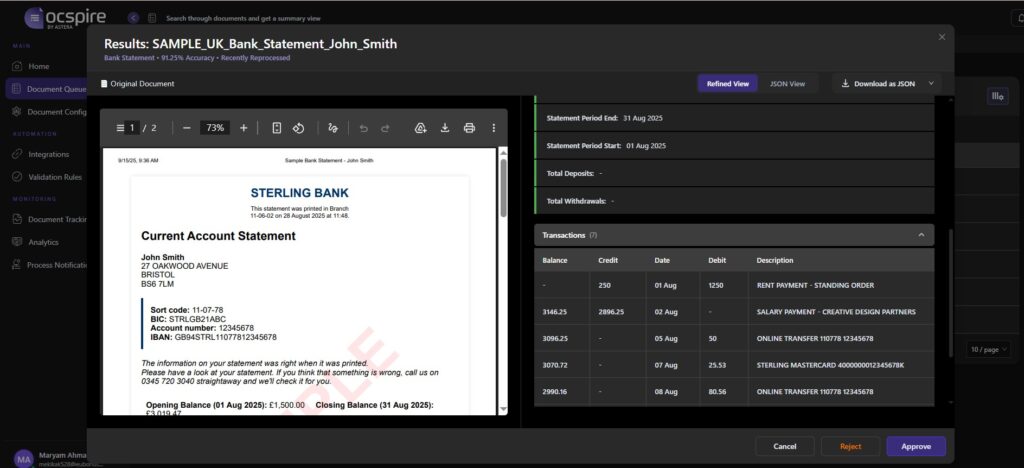 Docspire makes data extraction from complex documents simple