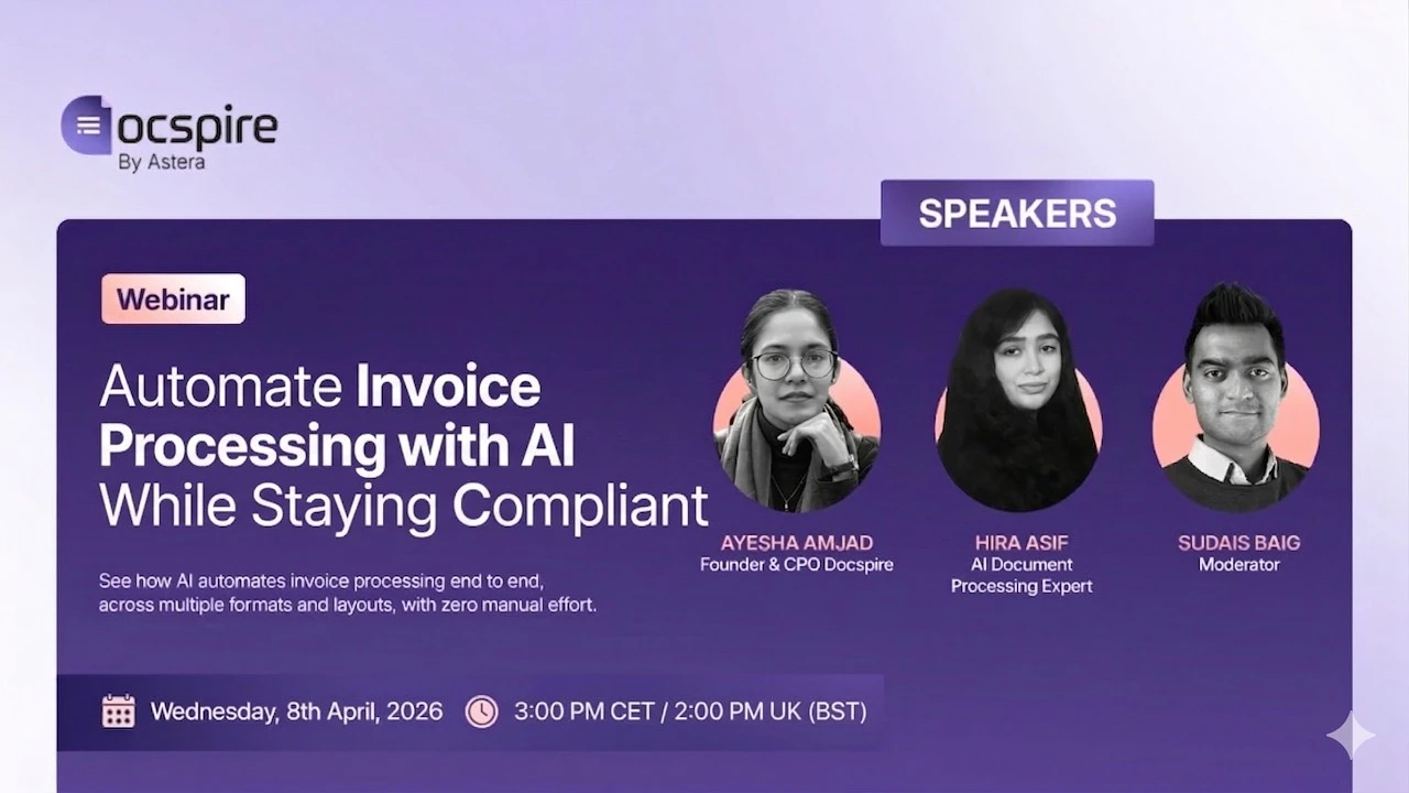 AI Invoice Automation Webinar | End-to-End Processing & Compliance
